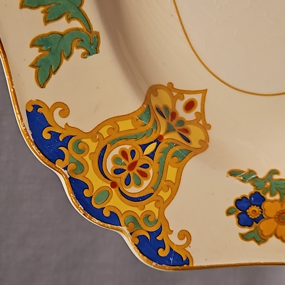 John Maddock & Sons Minerva Royal Ivory Cairo Serving Platter England - Picture 2 of 13